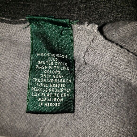 LRL Lauren Active Gray Thermal Sweater Womens Size XL - Picture 6 of 7